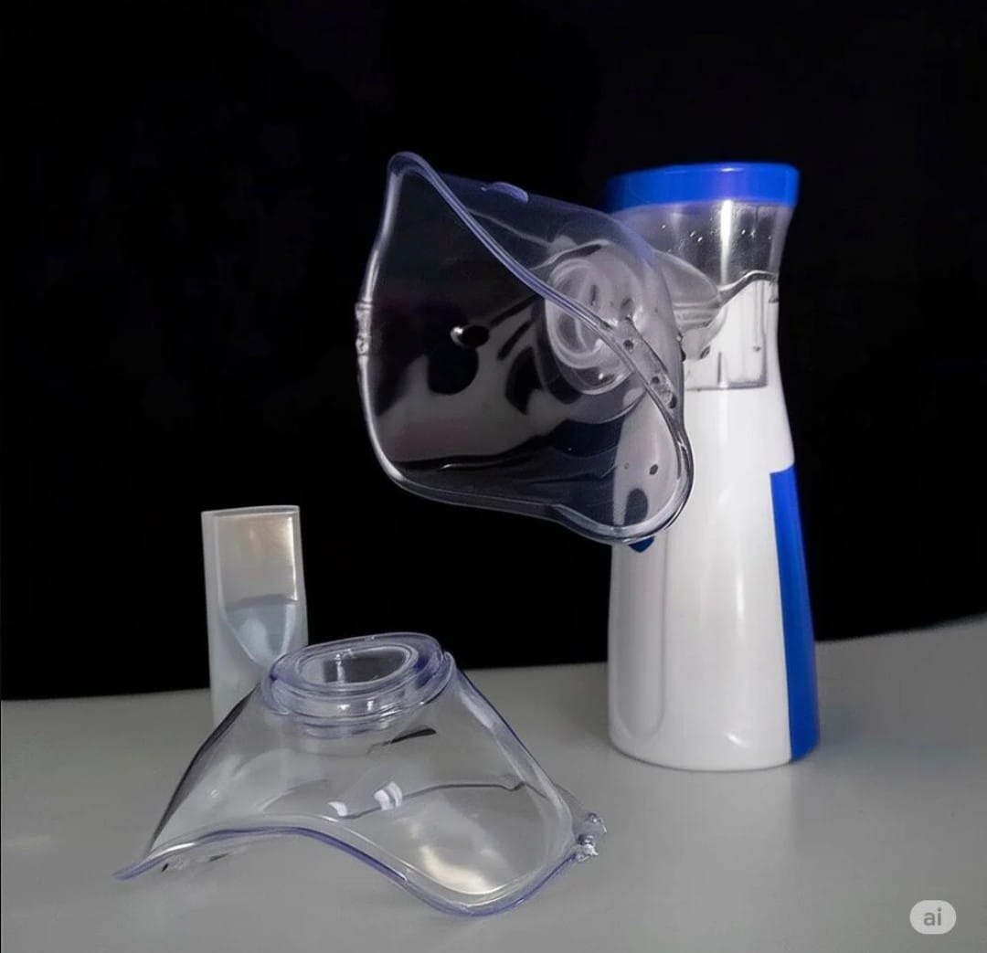 Portable Mesh Nebulizer for Kids & Adults – Silent, USB Rechargeable Handheld Nebulizer
